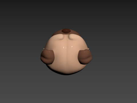 Character191 Pug 3D मॉडल