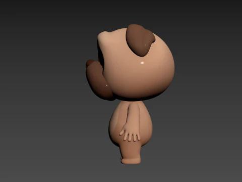 Character191 Pug 3D Model