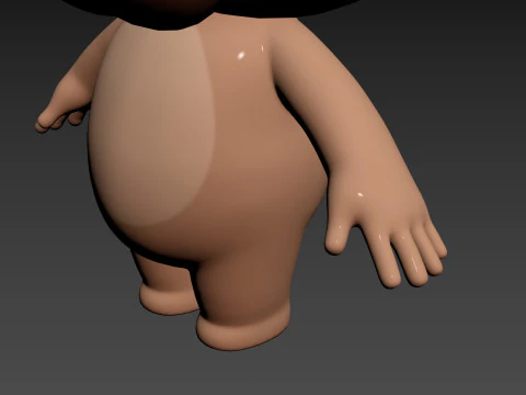 Character191 Pug 3D Model