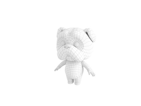 Character191 Pug 3D मॉडल