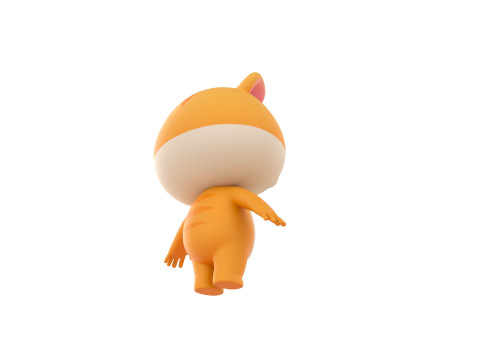Character192 Hamster Modèle 3D