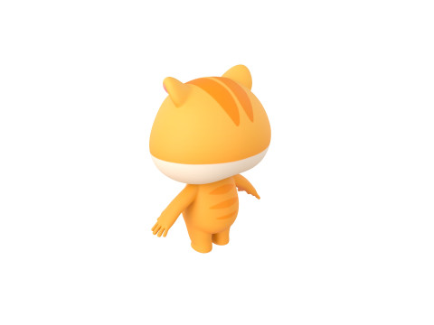 Character192 Hamster Modèle 3D