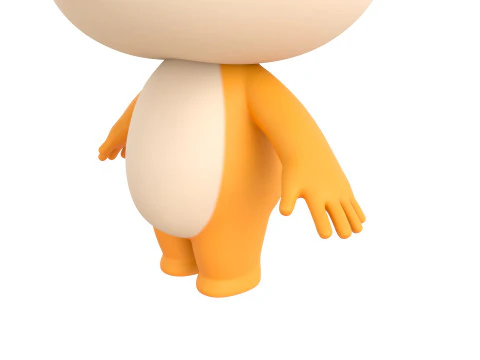 Character192 Hamster 3D Model
