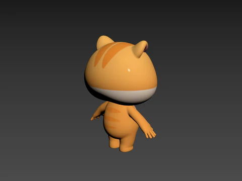 Character192 Hamster 3D Model