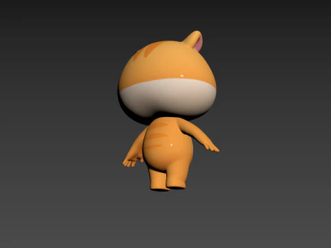 Character192 Hamster 3D Model