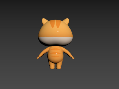 Character192 Hamster Modèle 3D