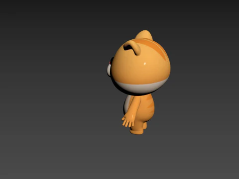Character192 Hamster 3D Model