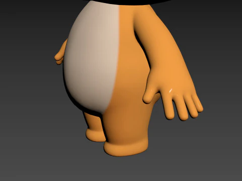 Character192 Hamster 3D Model