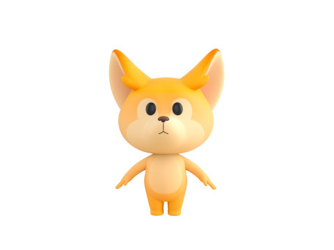 Character193 Fennec Model 3D