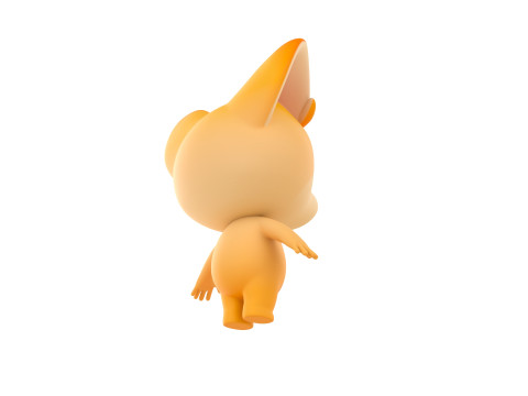 Character193 Fennec Model 3D