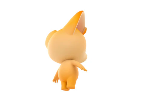 Character193 Fennec 3D Model