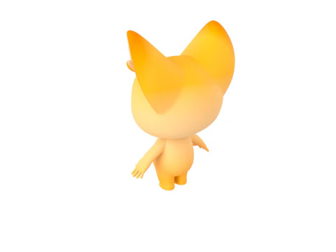 Character193 Fennec 3D Model