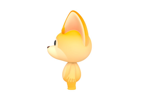 Character193 Fennec Model 3D