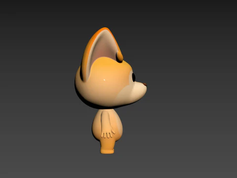 Character193 Fennec 3D Model