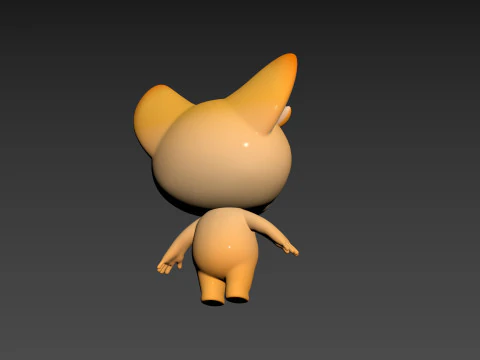 Character193 Fennec 3D Model