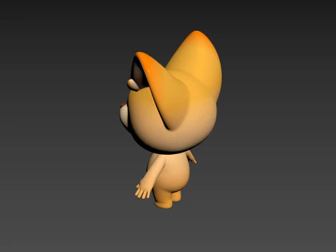 Character193 Fennec 3D Model