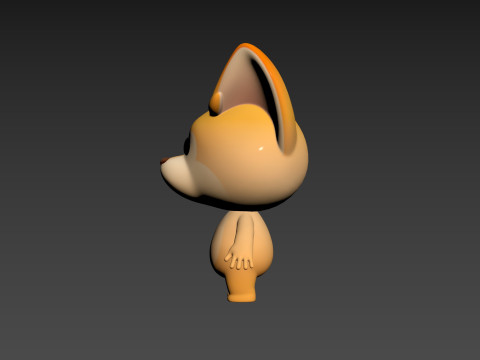 Character193 Fennec Model 3D