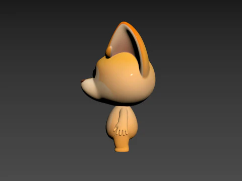 Character193 Fennec 3D Model