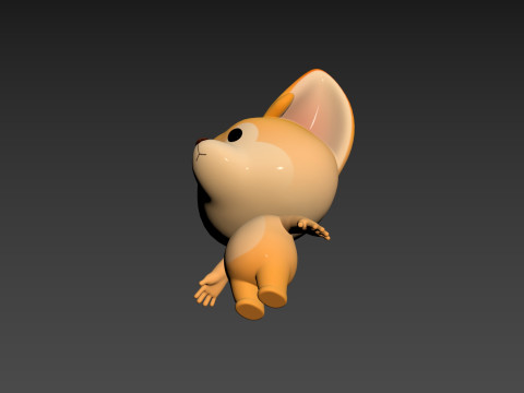 Character193 Fennec Model 3D