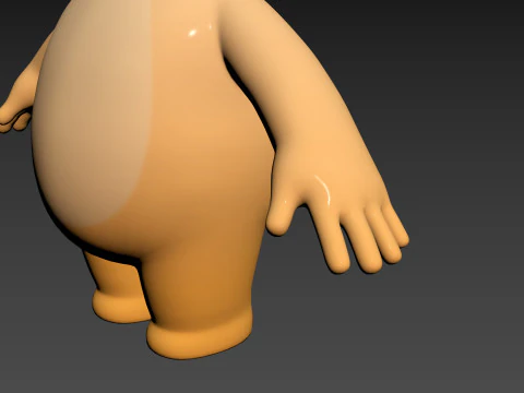 Character193 Fennec 3D Model