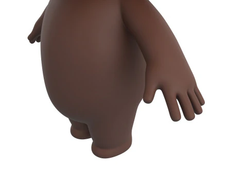 Character194 Dachshund Dog 3D Model