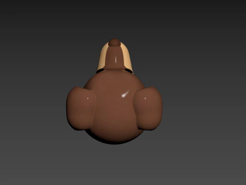 Character194 Dachshund Dog 3D Model