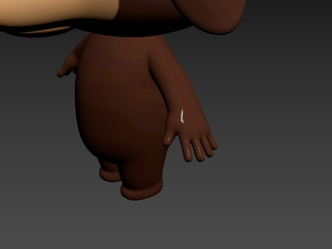 Character194 Dachshund Dog Modelo 3D