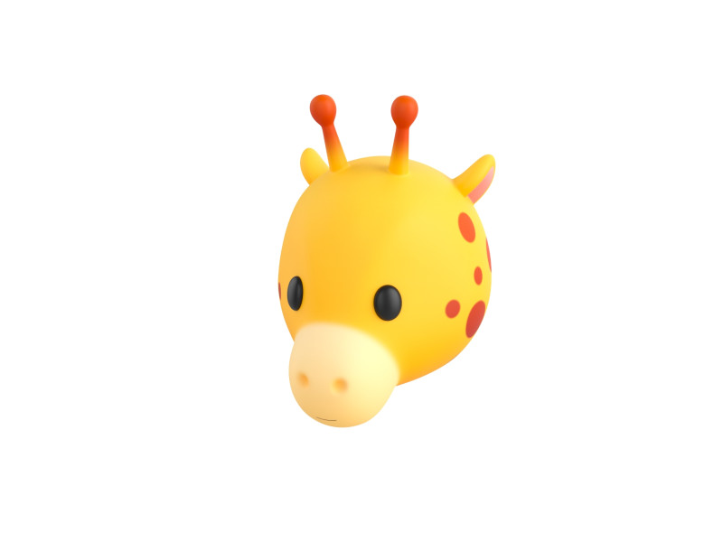 Prop162 Giraffe Head 3Dモデル .c4d .max .obj .3ds .fbx .stl .blend 