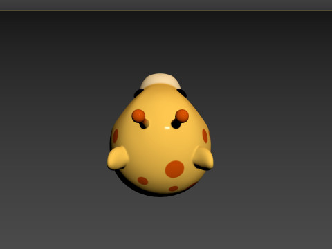 Prop162 Giraffe Head 3Dモデル