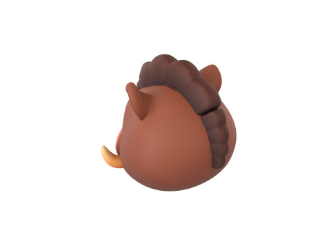 Prop163 Boar Head 3D 모델