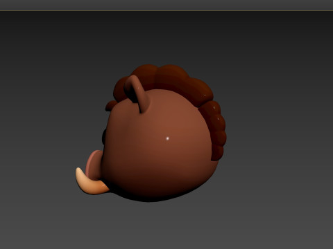 Prop163 Boar Head 3D 모델