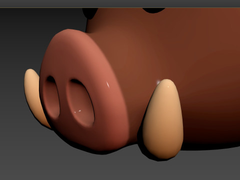 Prop163 Boar Head 3D 모델