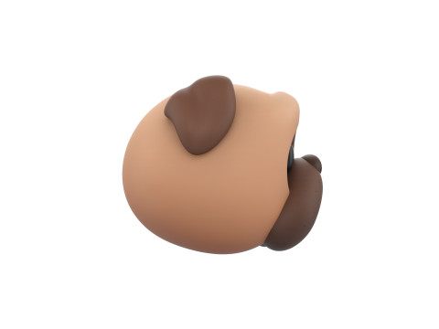 Prop164 Pug Head 3D-Modell