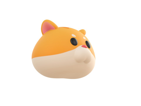 Prop165 Hamster Head 3D मॉडल