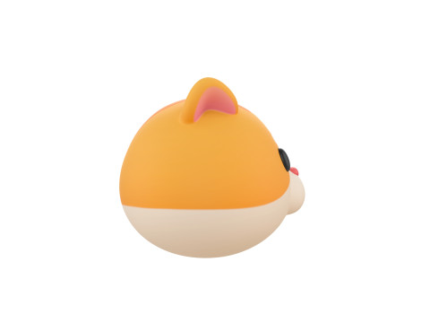 Prop165 Hamster Head 3D मॉडल