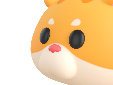 Prop165 Hamster Head 3D मॉडल