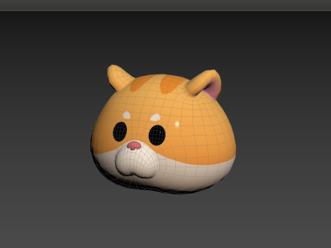 Prop165 Hamster Head 3D मॉडल