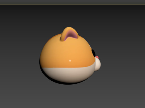 Prop165 Hamster Head 3D मॉडल