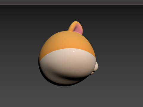 Prop165 Hamster Head 3D मॉडल