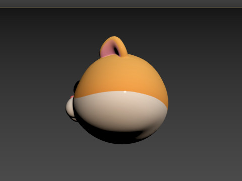 Prop165 Hamster Head 3D मॉडल