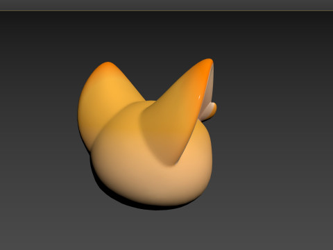 Prop166 Fennec Head Modelo 3D