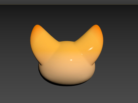 Prop166 Fennec Head Modelo 3D