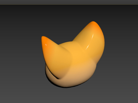 Prop166 Fennec Head Modelo 3D