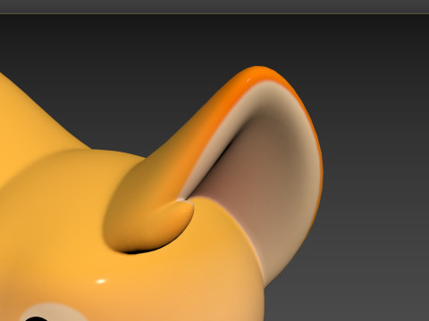 Prop166 Fennec Head Modelo 3D