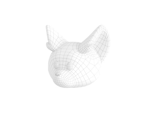 Prop166 Fennec Head Modelo 3D