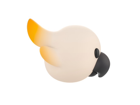 Prop167 Cockatoo Head 3D-Modell