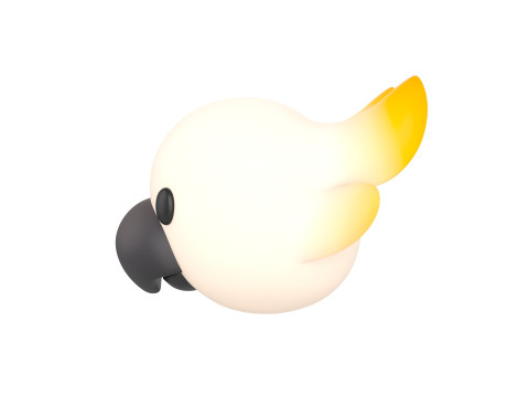 Prop167 Cockatoo Head 3D-Modell