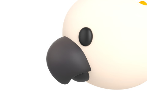 Prop167 Cockatoo Head 3D-Modell