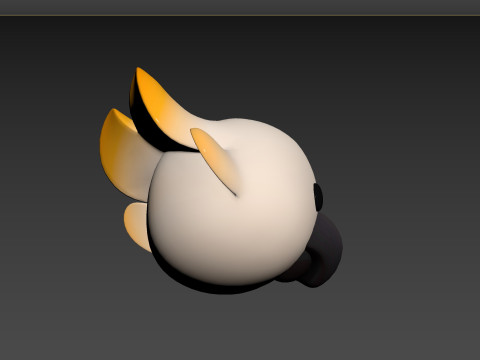 Prop167 Cockatoo Head 3D-Modell