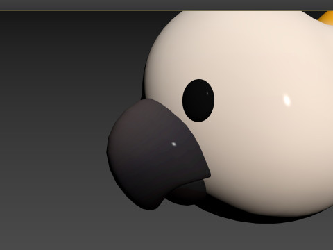 Prop167 Cockatoo Head 3D-Modell